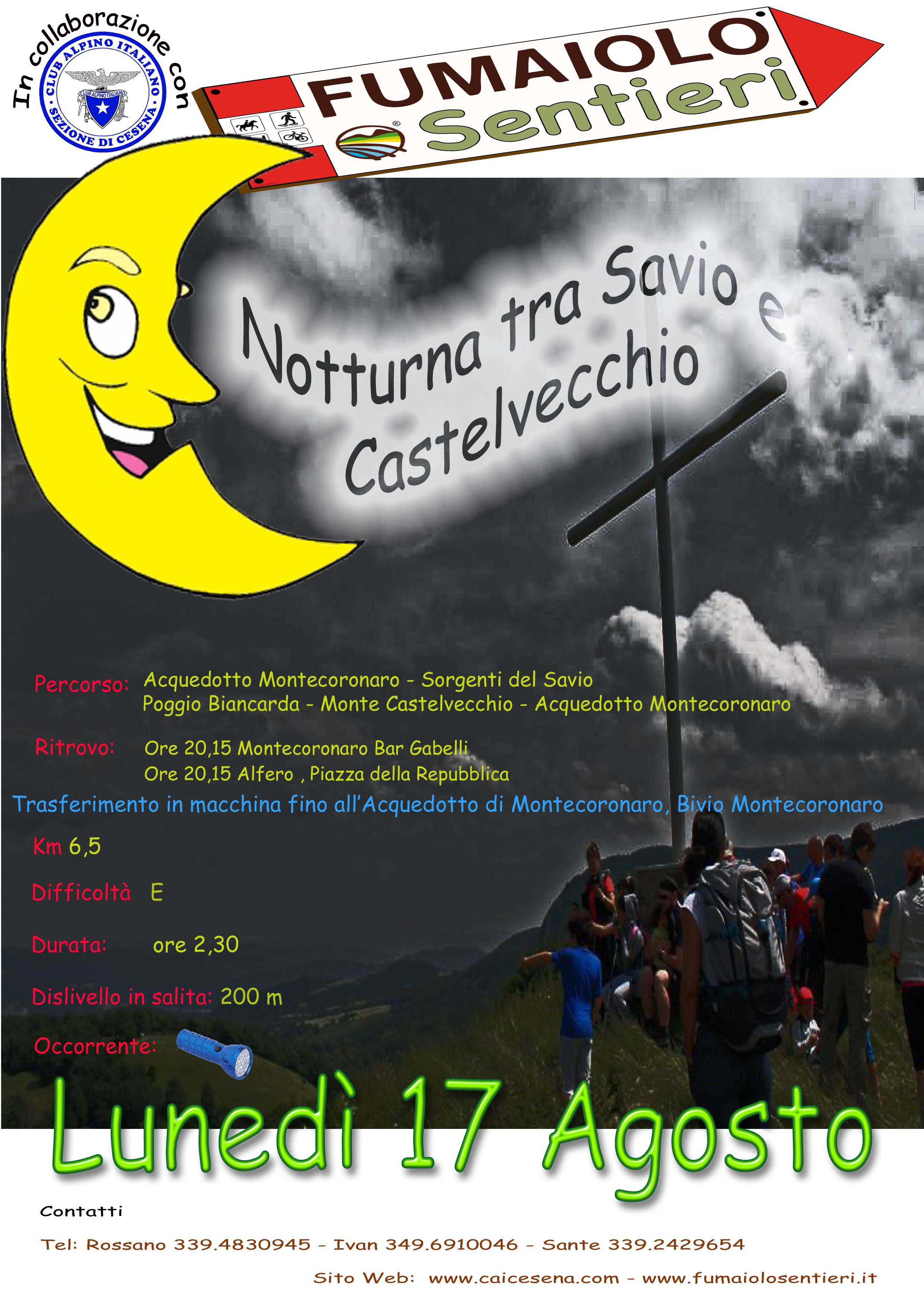 Notturna tra Savio e Castelvecchio