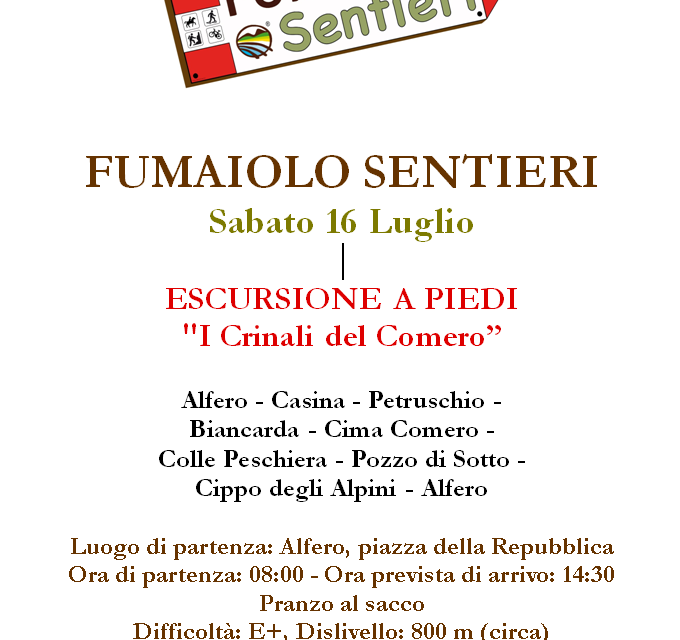 I Crinali del Comero